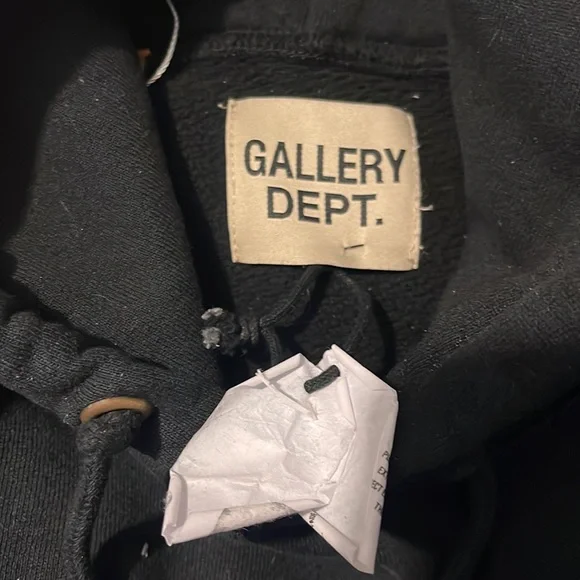 Galley Dept. Fuck up logo black hoodie - Picture 2 of 3